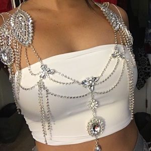 Crystal body jewelry